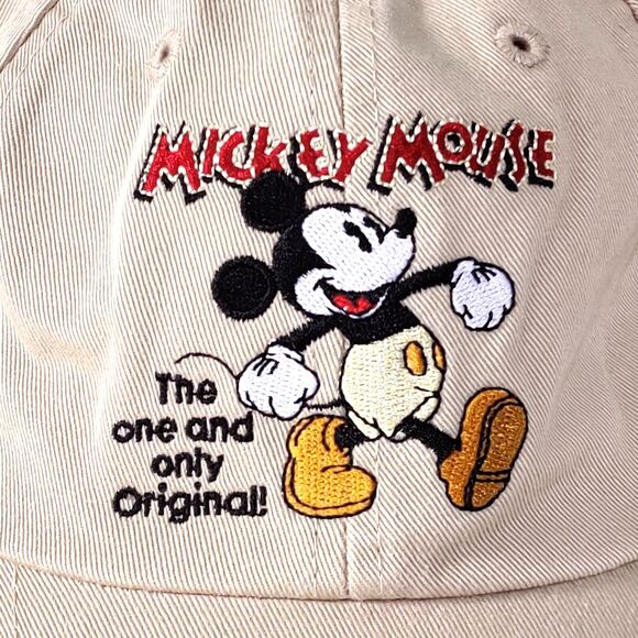 NEW Vintage 1990s Disney Mickey Mouse “The One and Only Original” Baseball‎ Cap - Picture 2 of 7